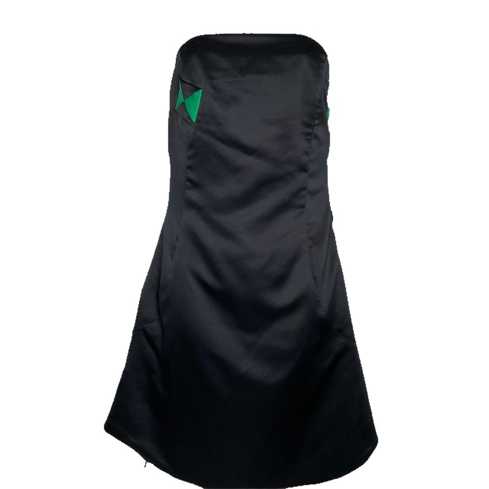 Vintage Marc Jacobs strapless silk cocktail dress